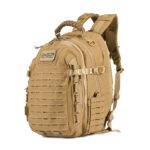 DEFENDER Tactical Backpack 45L & Waist Belts System - Coyote, One Size