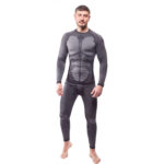 UKRAINIAN Безшовна Термoактивна Білизна - Чорний, 2XL