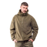 WARRIOR Heavy Fleece Tactical Jacket - Army Green, L