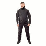 DELTA Soft Shell Tactical Jackets - Black, L