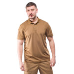 SHADOW Performance Tactical Polo T-shirt - Coyote, L