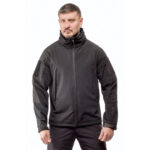 DELTA Soft Shell Tactical Jackets - Black, L