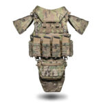 THOR 1-5 Body Armor Level 6 Protection with Enhanced Protection Area + 5 Pouches - MM25 Multicam, One Size