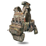 Improved JOKER Plate Carrier with Quick Release System + 8 Pouches - MM25 Multicam, One Size