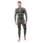 UKRAINIAN Seamless Thermoactive Underwear - Army Green, S/M