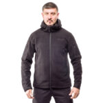 CORTEZ Heavy Fleece Tactical Jacket - Black, L