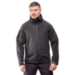 DELTA Soft Shell Tactical Jackets - Black, L